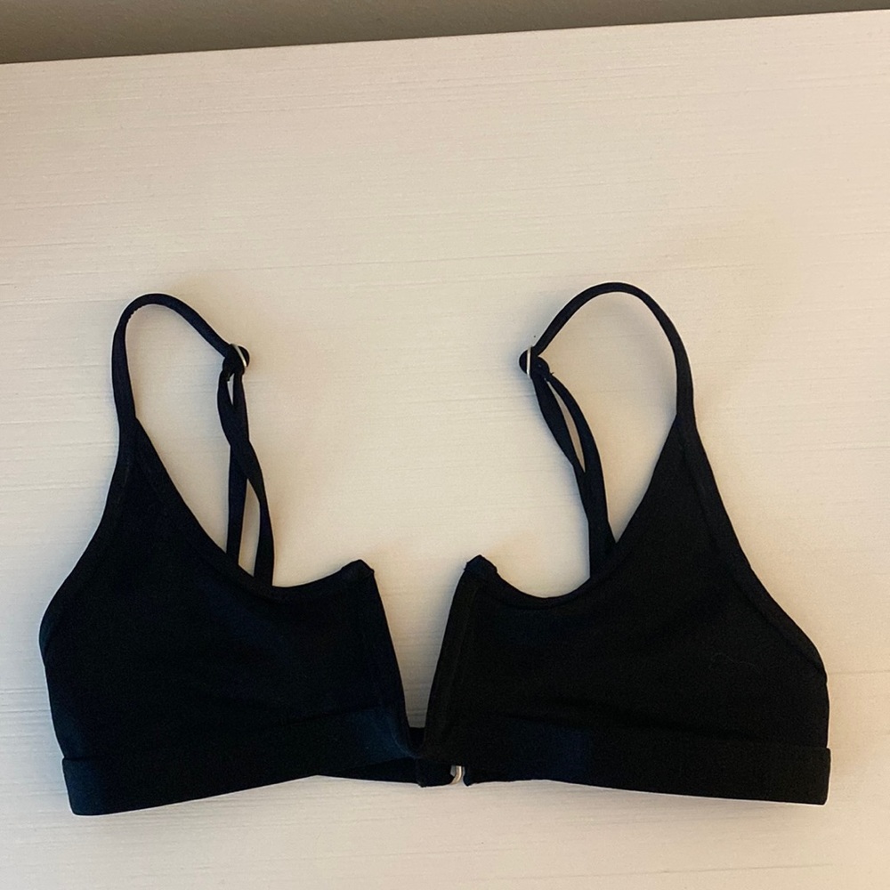 One One Women's Black Swim Top